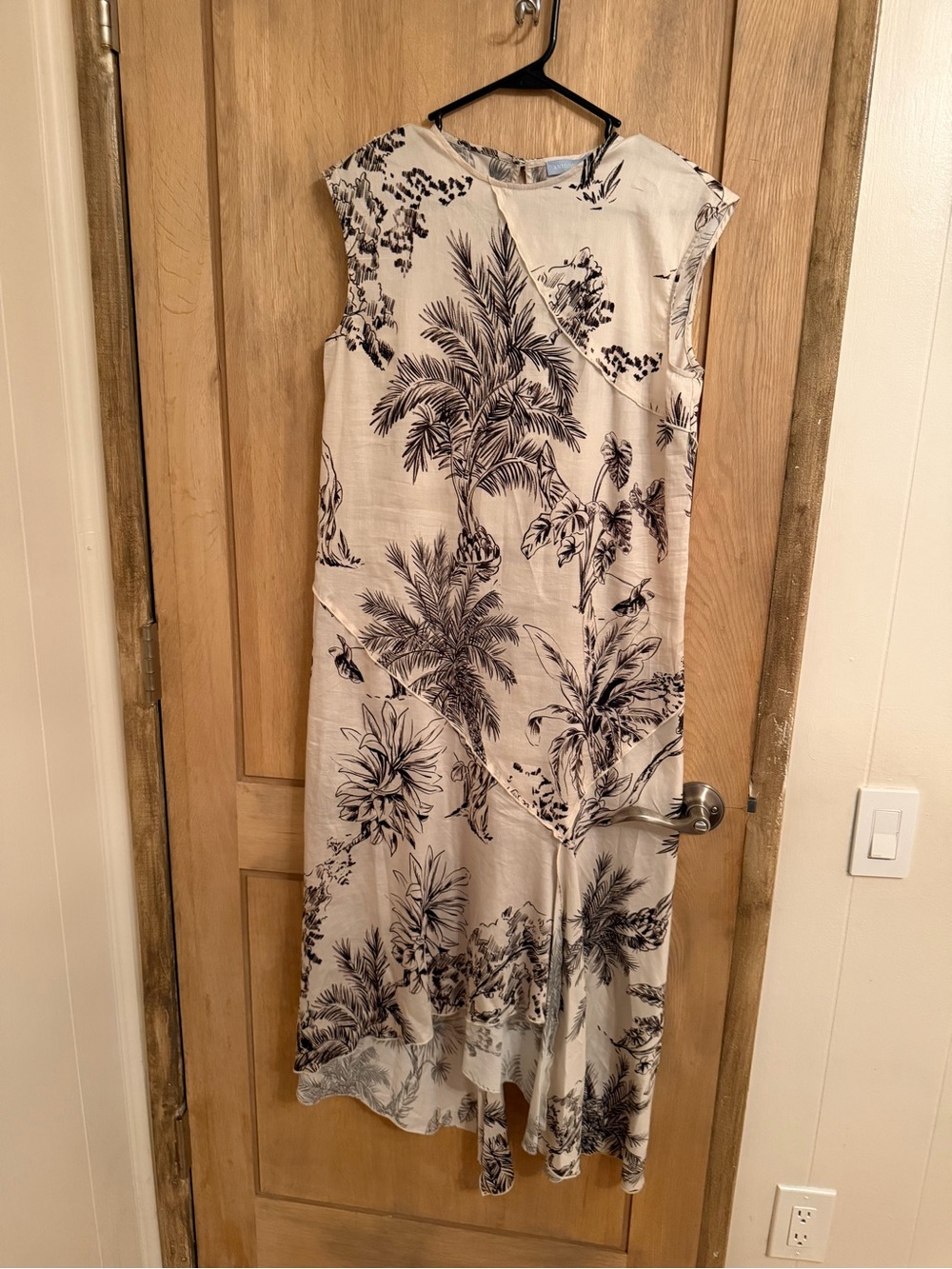 Antonio Melani 100% Cotton Tropical Print Asymmetrical– Made in Morocco - Picture 3 of 13